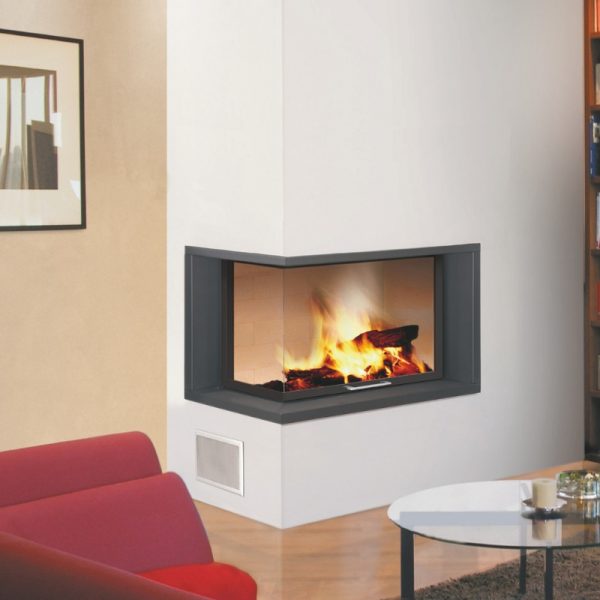 Cheminée Brisach cadre acier challans